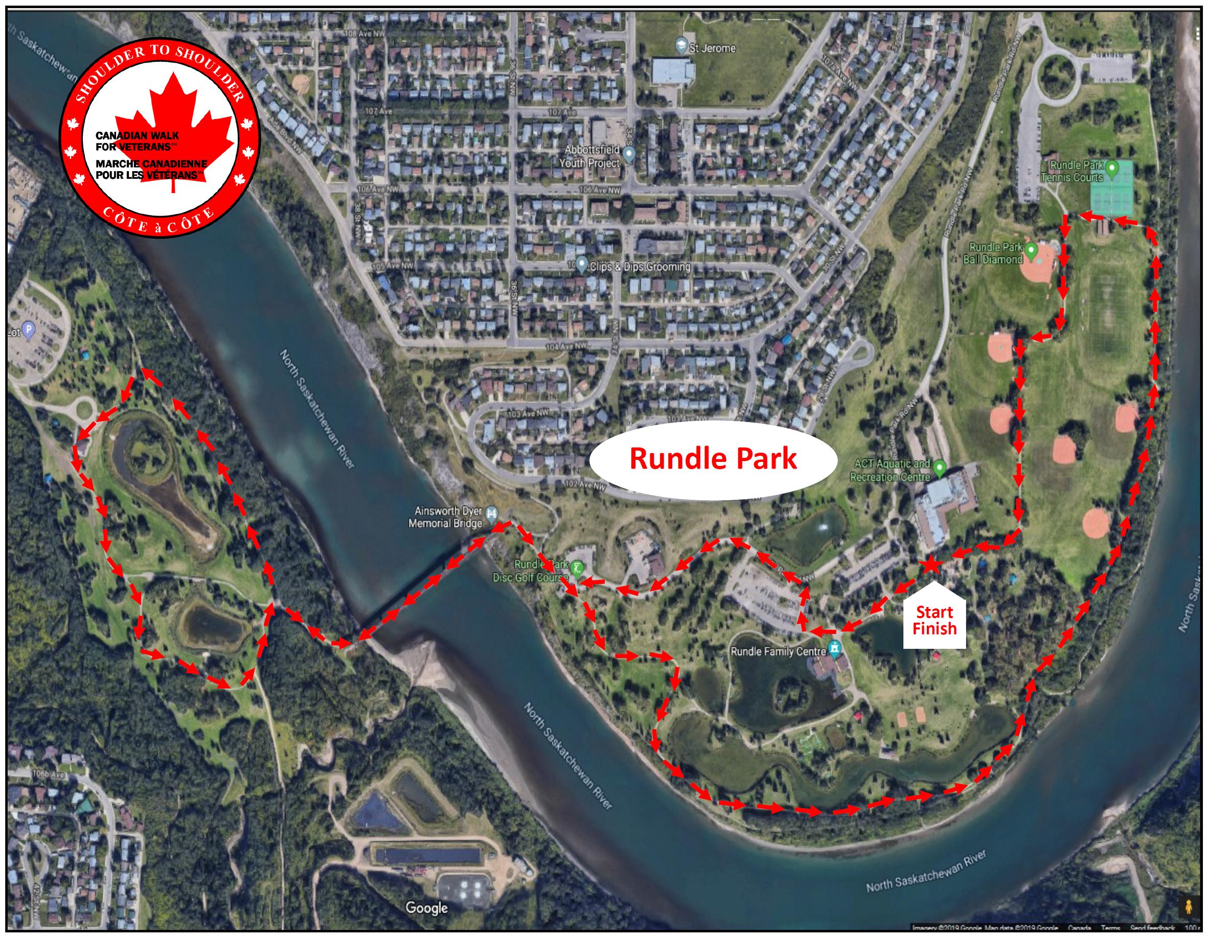 2022 White Rock Route Map