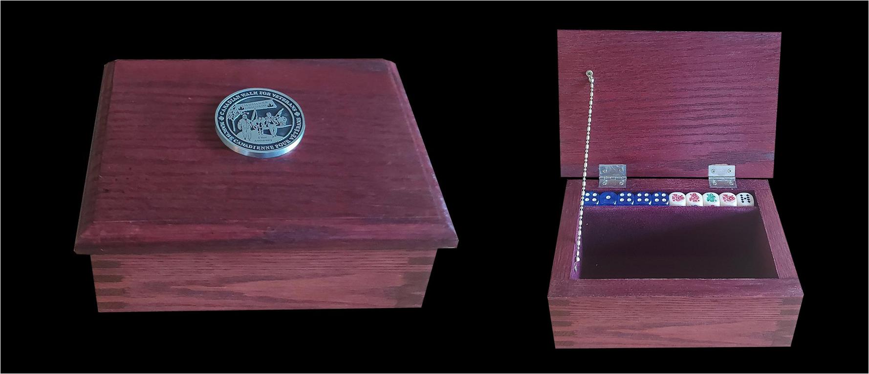 Liar's Dice Game Box